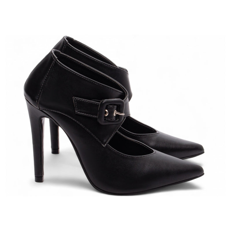 Sapato Scarpin Salto 12  Preto Ref.: 80008A