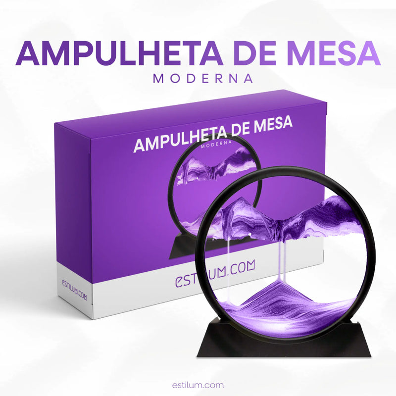 SandLux - Ampulheta Moderna de Mesa