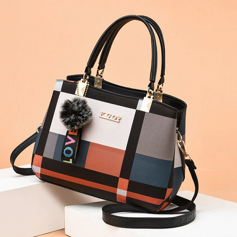 Bolsa Crossbody de um ombro elegante para mulheres, europeu e americano, novo, 2024