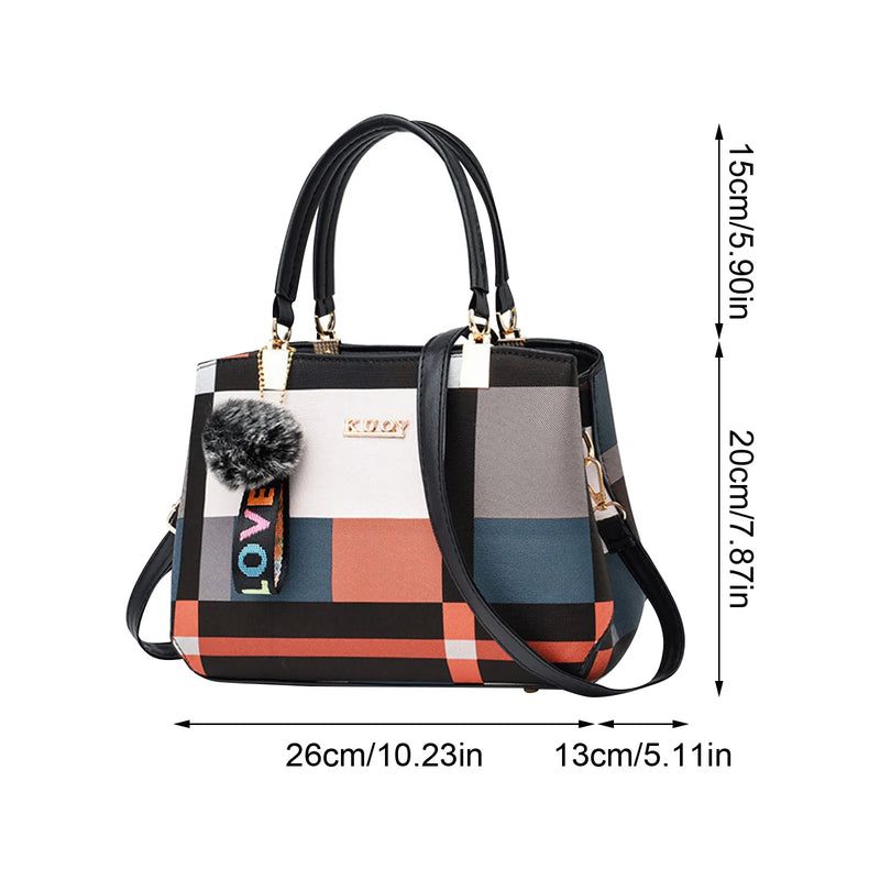 Bolsa Crossbody de um ombro elegante para mulheres, europeu e americano, novo, 2024